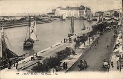 Trouville - Quays - CPA