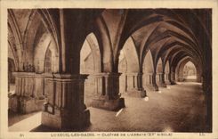 Luxeuil Les Bains - Cloister of the Abbey - CPA