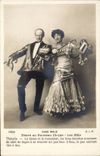 Fantaisie - Couple - cirque - circus - Cake Walk - Danse au Nouveau Cirque - Les Elks Theorie - CPA 