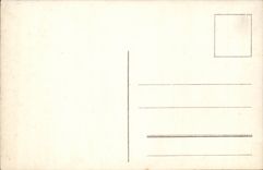 Fantaisie - Couple - bateau - CPA 