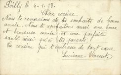 Fantaisie - Couple - Heureuse Annee - CPA 