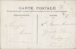 Fantaisie - Couple - Ane - Donkey - CPA 