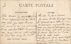 Fantaisie - Couple - Echangez sous le gui l'anneau des fiancailes - CPA 