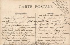 Fantaisie - Couple - Se fiancer sous le gui c'est bonheur en menage - CPA 