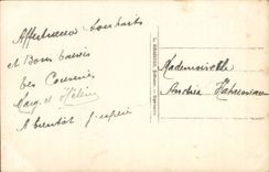 Phantasie - Paare und Kind - gluckliches neues Jahr - CPA