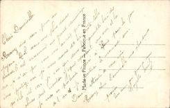 Phantasie - Paar - ich sterbe oder ich hafte - Blatt - CPA