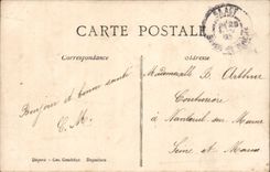 Phantasie - Paar - man sammelt Engel - CPA