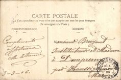 Trawl-nets on the Marne CPA Bridge of the Marne and district co Prudentienne