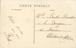 Vienna castle CPA View taken of the Perard field