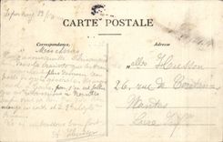 Epernay CPA Vue generale de la gare