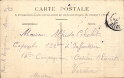 Reims CPA kiosk of the goose leg