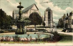 Orleans CPA the Gambetta place and the Benevolent church St