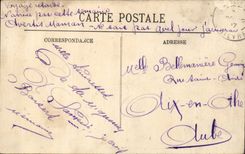 Rander Auxerre-CPA von Yonne zum trockenen Baum