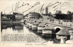 Auxerre CPA die Brucke Paul Bert