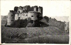 Surroundings of Dieppe CPA Arch the Battle View castle