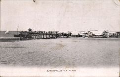 Deauville CPA the beach