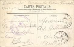 Versailles CPA Small Trianon the hamlet of Marie Antoinette Tour of Marlborough