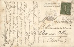 CPA Last scrap of heroic Belgium Close to Furnes between Nieuport and Dunkirk Albert Elisabeth