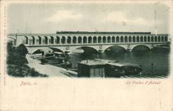 Paris CPA Le viadux d'Auteuil