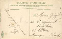 Moschee Algerien-Algiers CPA der Alstrasse der Marine