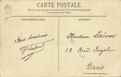 Algerien Algiers CPA gesehen in den Garten des Tests (Baumbaum)