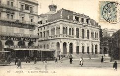 Stadtisches Theater Algerien-Algiers CPA
