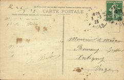 Arabische Algiers CPA Strasse Algerien-