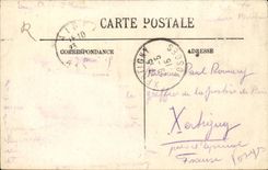 Prachtstrasse Algerien-Algiers CPA der Republik