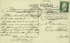 Algerien Algiers CPA die Strasse Bab Azoun