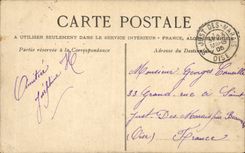 Dickicht Algerien-Algiers CPA der Konigin