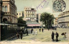 Algerien Algiers CPA setzt Republik