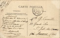 Algerien Algiers CPA gesehen von der Mole (Bootsbootsschiff)