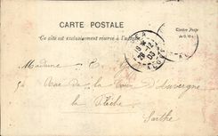 Kirche Saint Augustin Algerien-Algiers CPA