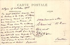 Algerien Algiers CPA genommen von hoherem Mustapha