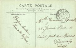 Algerien-Algiers CPA Strasse Moschee Djmeaa EL-Kebir der Marine