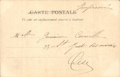 Algerien Innenalgiers CPA vom Palast des Erzbischofs