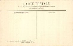 EL-Wadi Algeriens Algiers CPA Bab von Notre Dame von Afrika