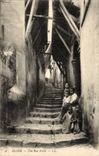 Algerien CPA Algiers eine arabische Strasse (Kinder)