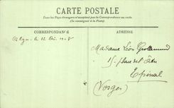 Innenraum Algerien-CPA Algiers der grossen Moschee Strasse der Marine