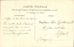 Algerien CPA Algiers eine Strasse des Kasbah