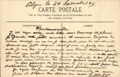 Allgemeiner Garten Algerien-CPA Algiers Bresson und Prachtstrasse der Republik