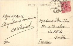 Algerien Algiers CPA kriecht Magenta