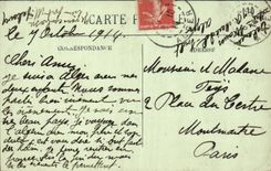 Algerien Algiers CPA gesehen von Admiralitat