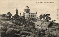 Algerien Algiers CPA Notre Dame von Afrika
