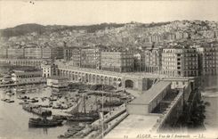 Algerien Algiers CPA gesehen von Admiralitat