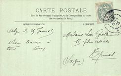 Algerien Algiers CPA gesehen von Admiralitat