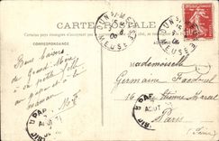 Dun on Meuse - Bridge of the Spangle - little tear - CPA