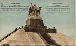 Navarin - aus Champagne heraus - Kriegdenkmal der gegangenen Champagne-Armeen - CPA