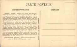 Navarin - aus Champagne heraus - Kriegdenkmal der gegangenen Champagne-Armeen - CPA