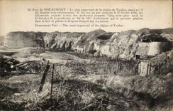 Fort of Douaumont - most important of the area of Verdun - CPA